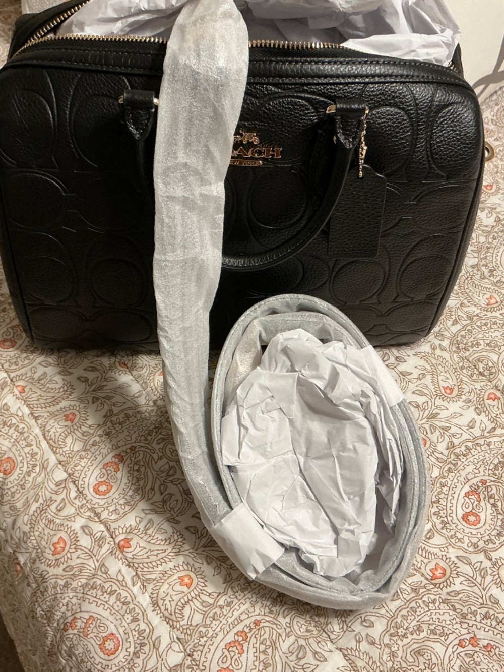 Coach Embossed Large Rowan - Picture 7 of 10